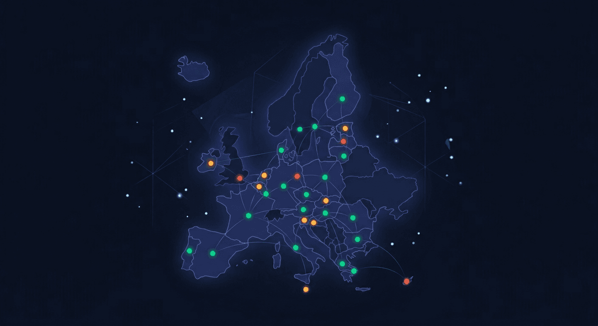 EU country compliance map
